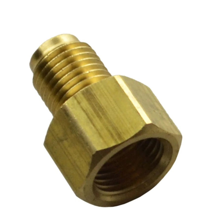 Brass Adapter - Male 3/8"-24 Inverted, Female 7/16"-24 Inverted- Pair